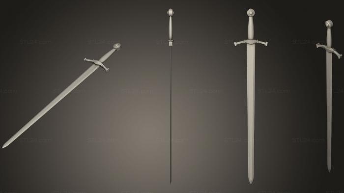 Weapon (Swords 01 8, WPN_0196) 3D models for cnc